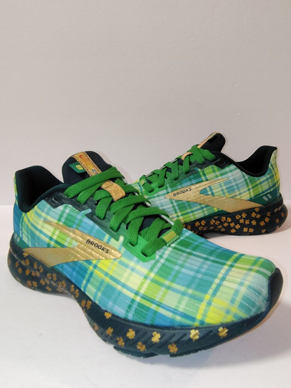 Brooks Launch GTS 8 Women's Lace-up Running Sneakers LUCKY Limited Edition Sz 8 - Picture 4 of 11